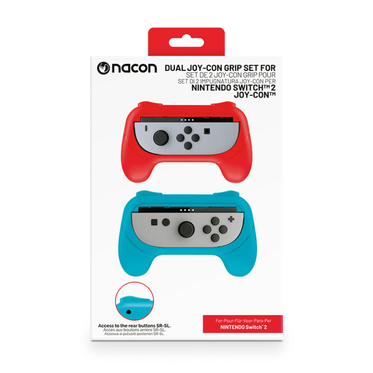nacon dual joy-con grip set for nintendo switch 2 joy-con