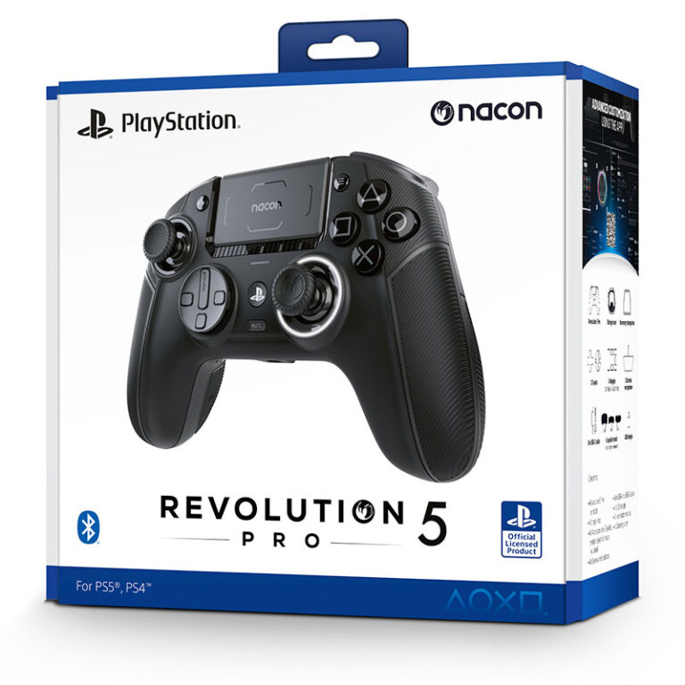 nacon ps5 controller revolution 5 pro black