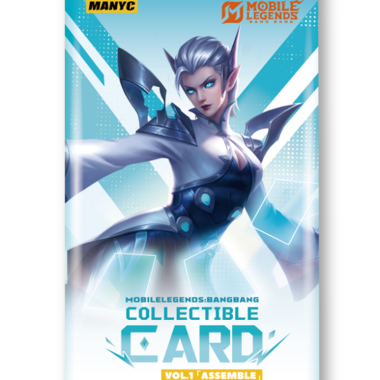 MANYC Mobile Legends Official Collector Cards Treasure Box | 10 Packs in 1 Box | Hot Items and Rare