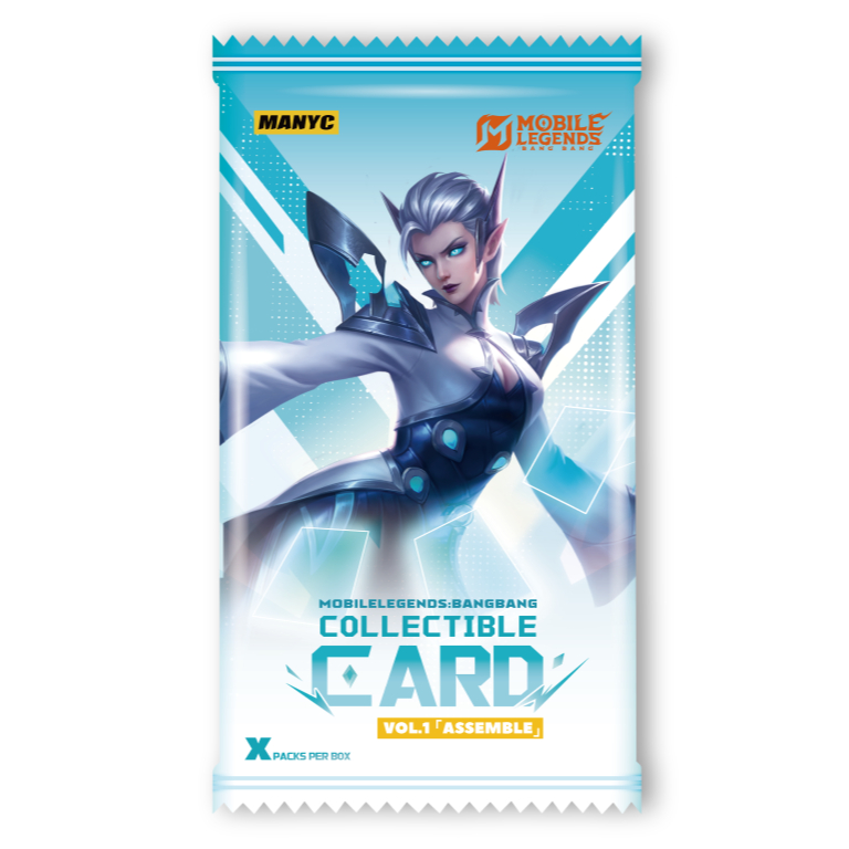 MANYC Mobile Legends Official Collector Cards Treasure Box | 10 Packs in 1 Box | Hot Items and Rare