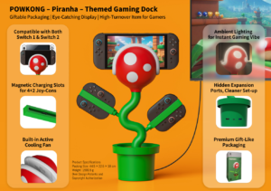 Elevate Your Nintendo Gaming with Funlab Piranha Switch 2 Dock