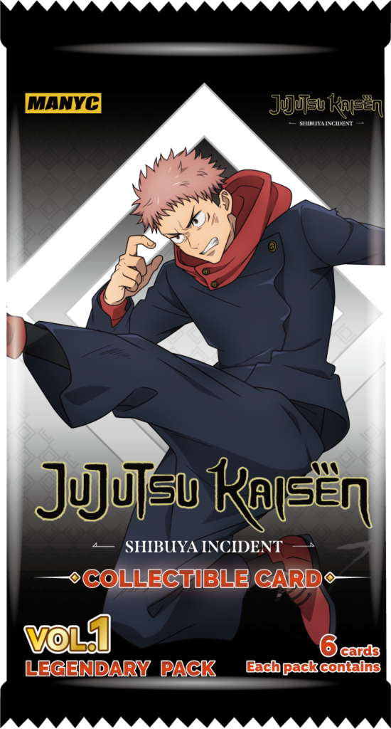 MANYC Jujutsu Kaisen Vol. 1 Legendary Pack – Shibuya Incident Collectible Card