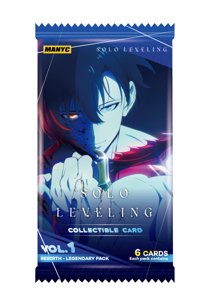 MANYC Solo Leveling Collectible Card Vol. 1 – Rebirth-Legendary Pack