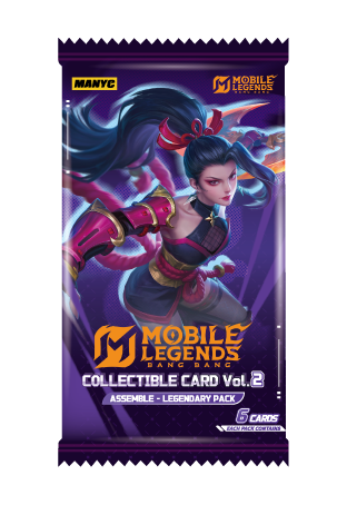 MANYC Mobile Legends: Bang Bang Collectible Cards Vol. 2 – Legendary Pack