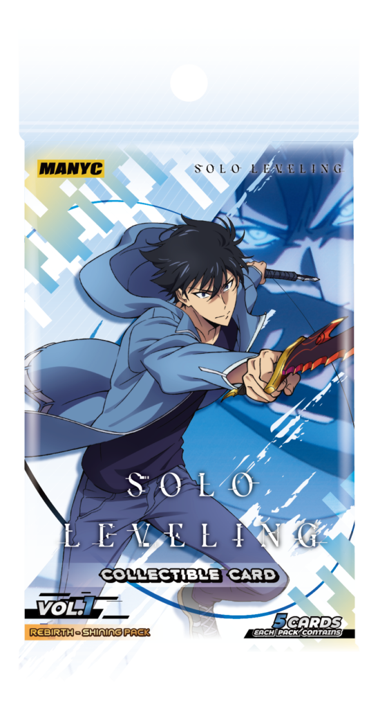 MANYC Solo Leveling Collectible Card Vol. 1 – Rebirth-Shining Pack