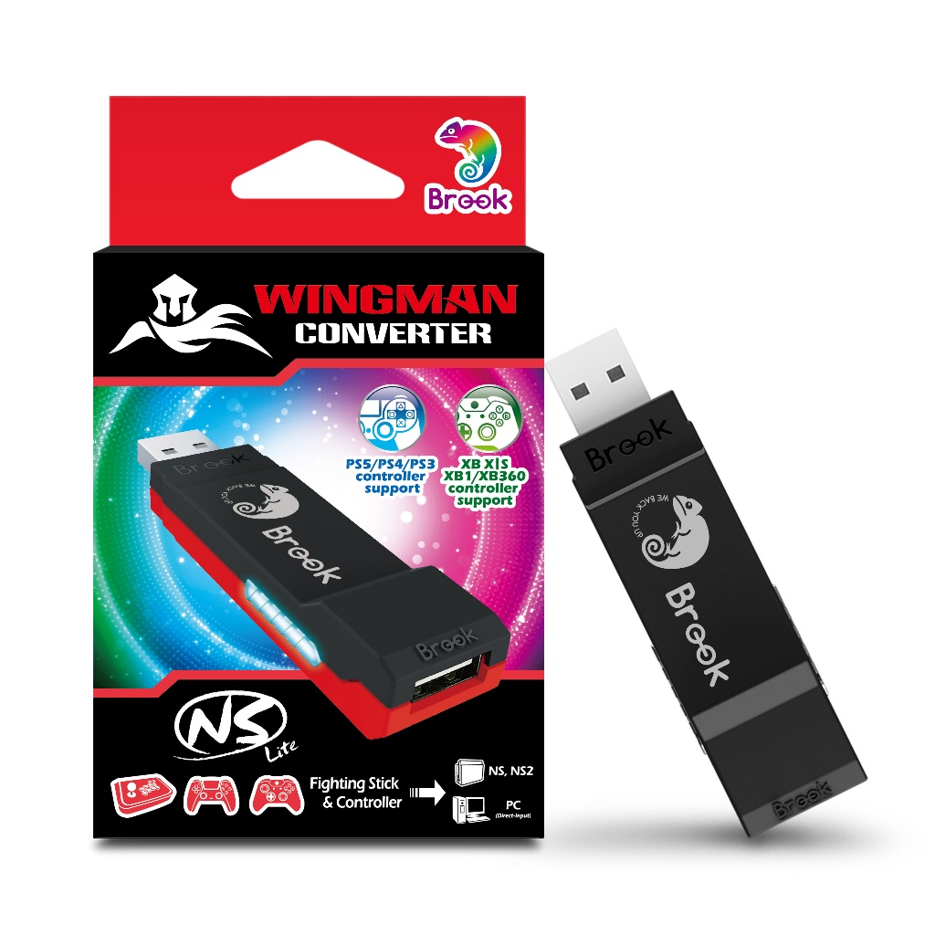 Brook Wingman NS Lite Controller Adapter – Nintendo Switch Controller Converter