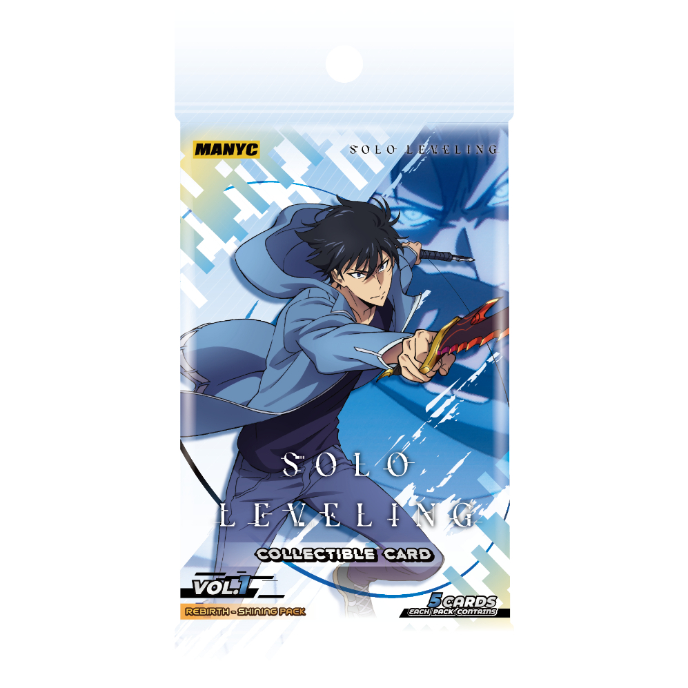 MANYC Solo Leveling Collectible Card Vol. 1 – Rebirth-Shining Pack