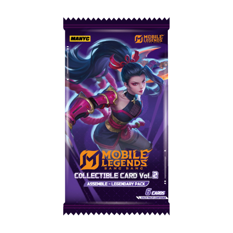MANYC Mobile Legends: Bang Bang Collectible Cards Vol. 2 – Legendary Pack