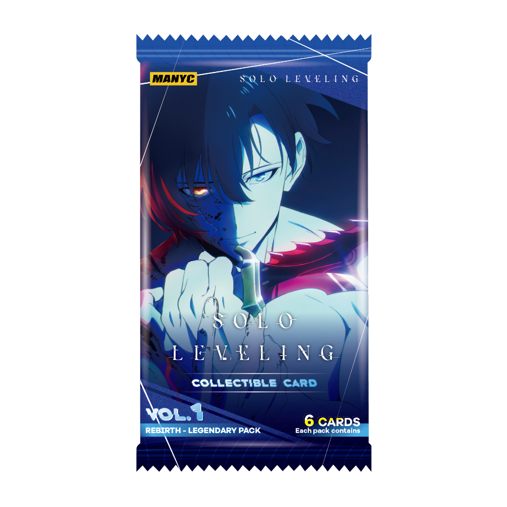 MANYC Solo Leveling Collectible Card Vol. 1 – Rebirth-Legendary Pack