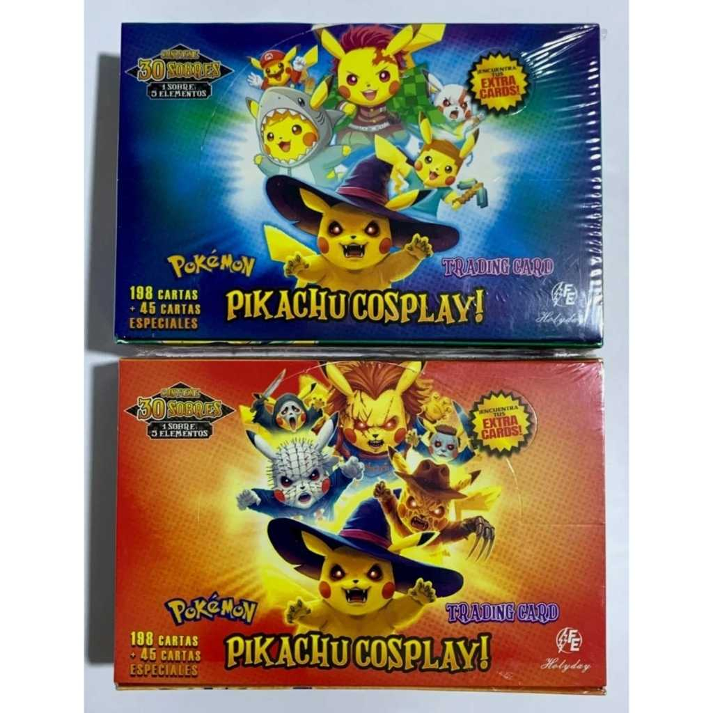 [PRE-ORDER] Pokémon Pikachu Cosplay Trading Card Collection Box | 30 Packs + Special Cards