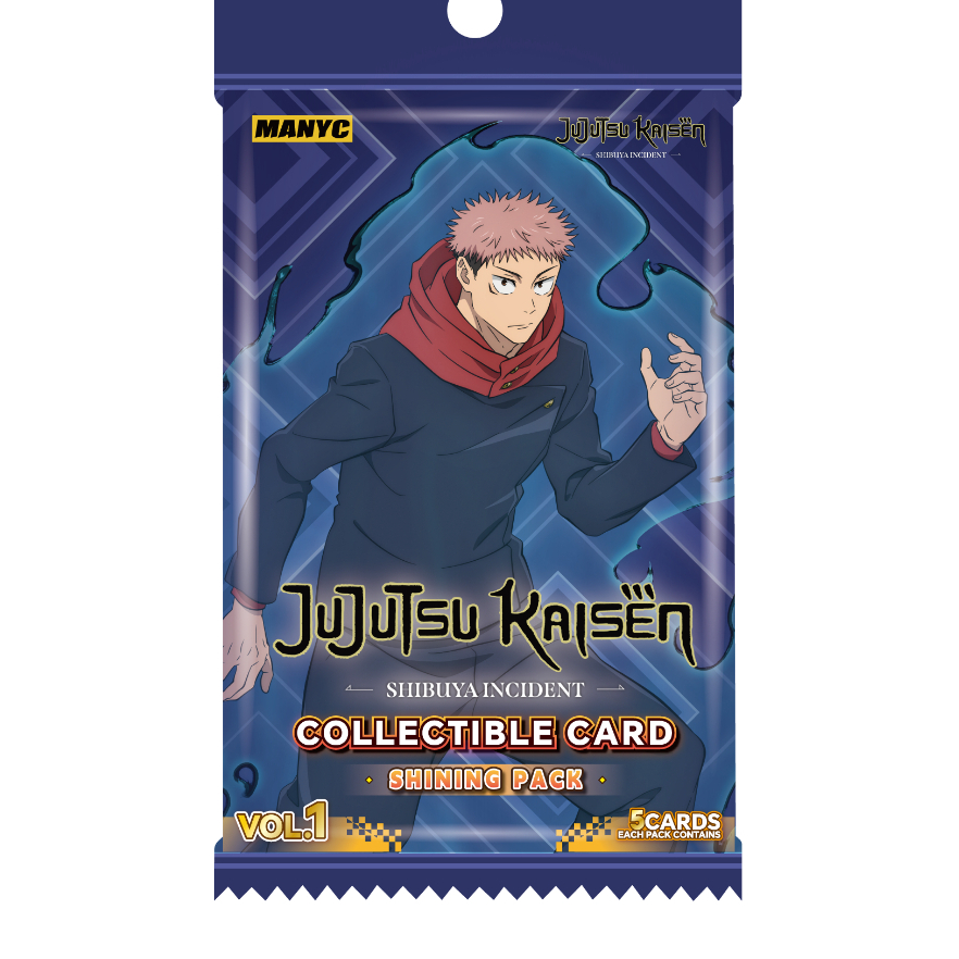 MANYC Jujutsu Kaisen Vol. 1 Shining Pack – Shibuya Incident Collectible Card