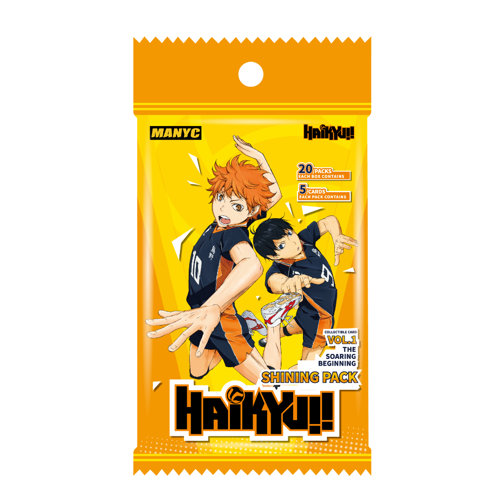 MANYC Haikyu!! Vol. 1 The Soaring Beginning – Shining Pack!