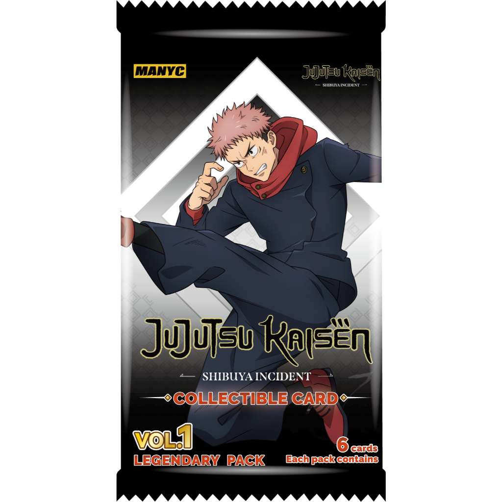 MANYC Jujutsu Kaisen Vol. 1 Legendary Pack – Shibuya Incident Collectible Card
