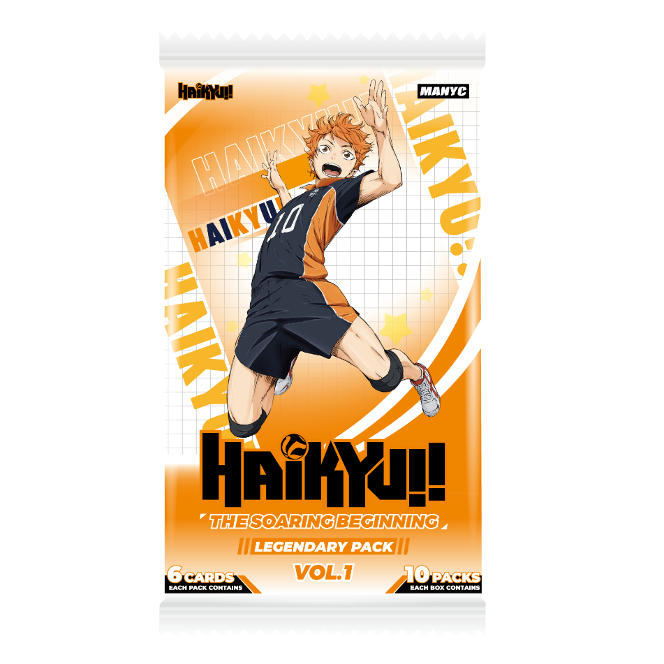 MANYC Haikyu!! Vol. 1 The Soaring Beginning – Legendary Pack!