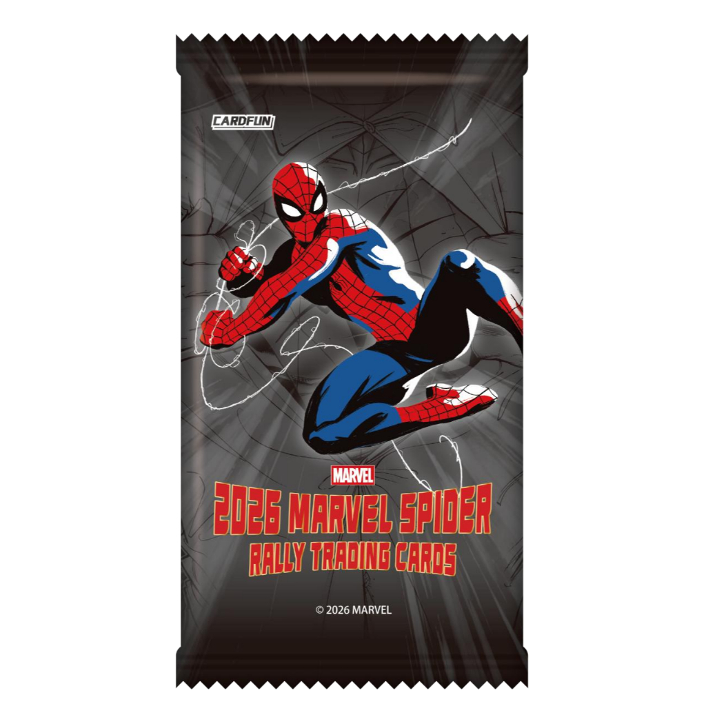 [PRE-ORDER][1 CASE] 2026 Marvel Spider Rally Trading Cards – Official Marvel Collectible Card Pack